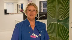 Foto på Eva Olsson, vårdenhetschef för IVA och IMA.