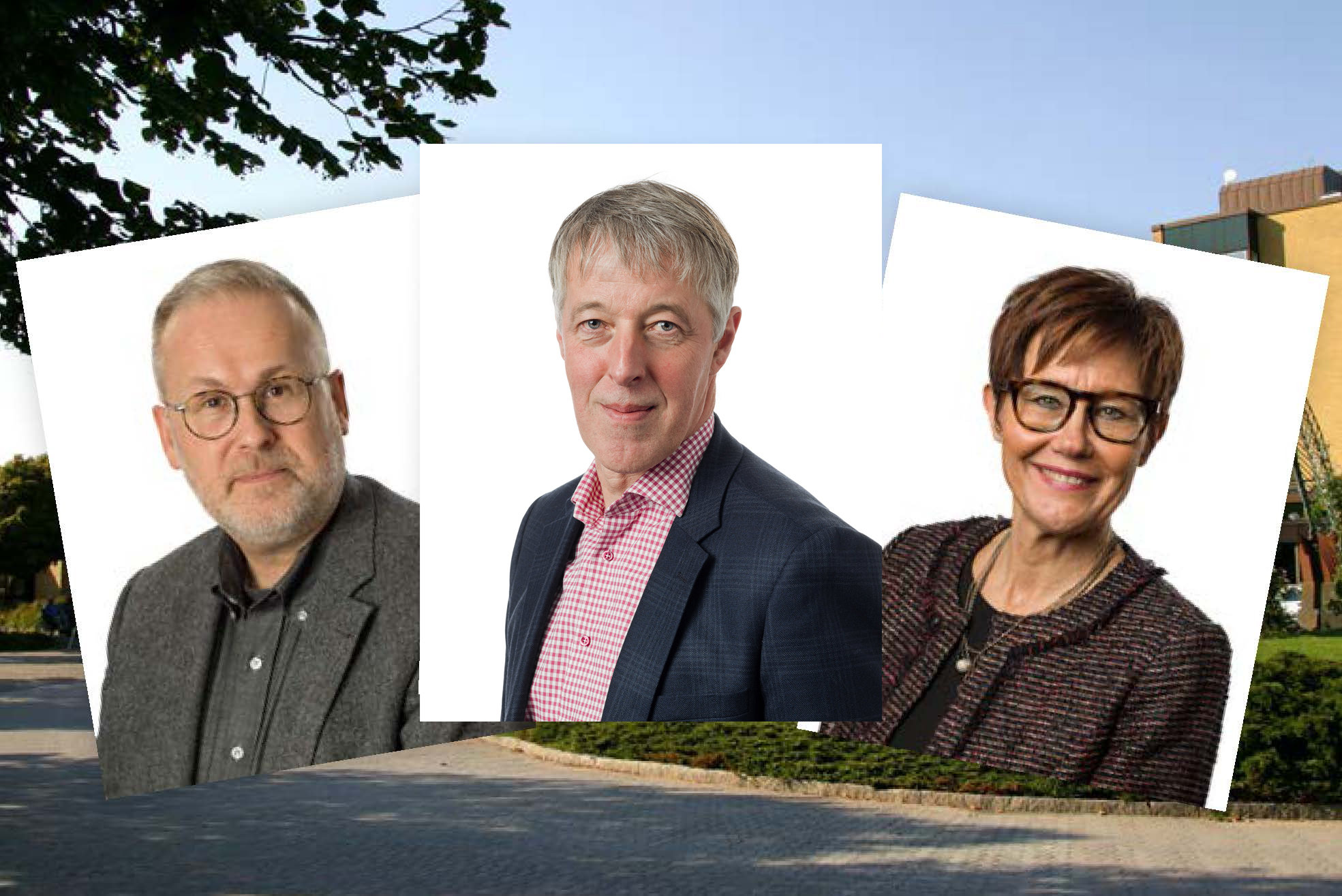 Pressbilder på chefer i NU-sjukvården