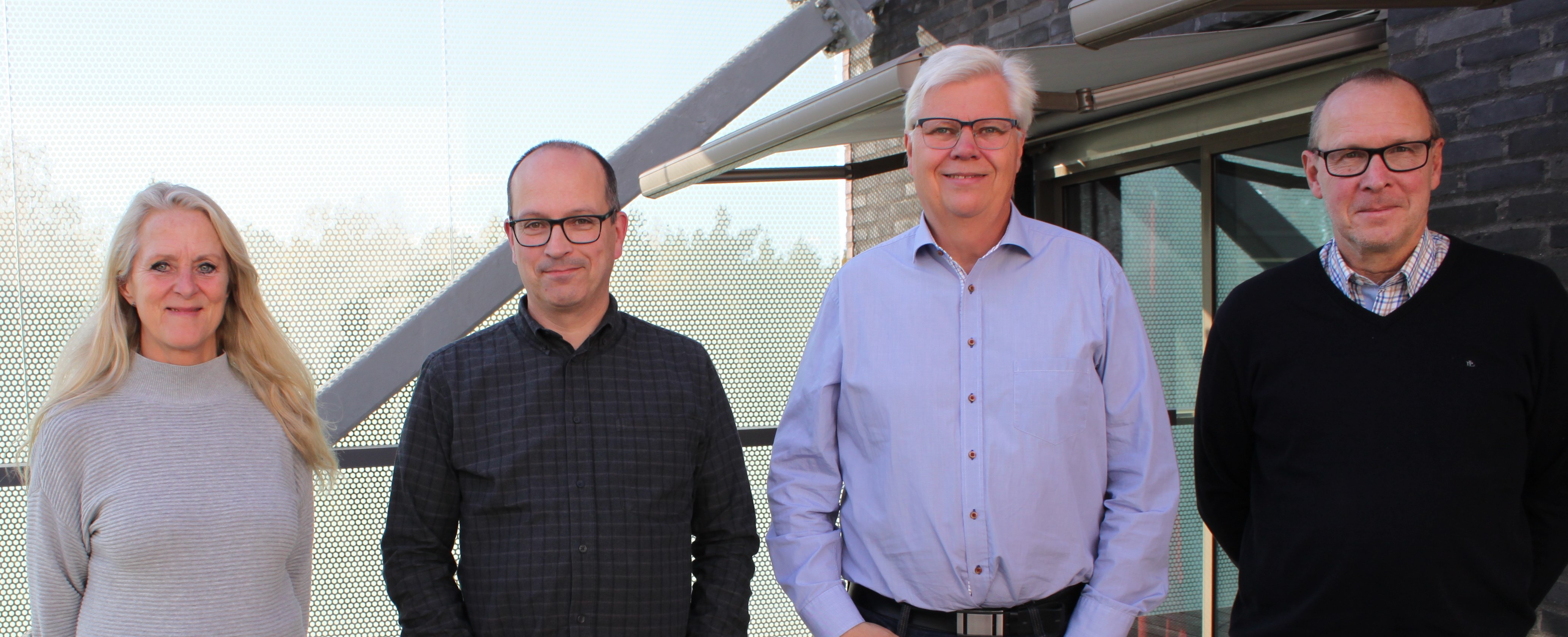 Fyra medarbetare på Brinkåsen