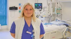 Foto Julia Isaksson, undersköterska