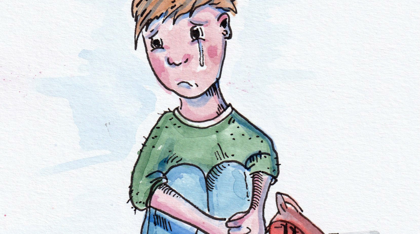 Illustration gjord av Nils Melander. 